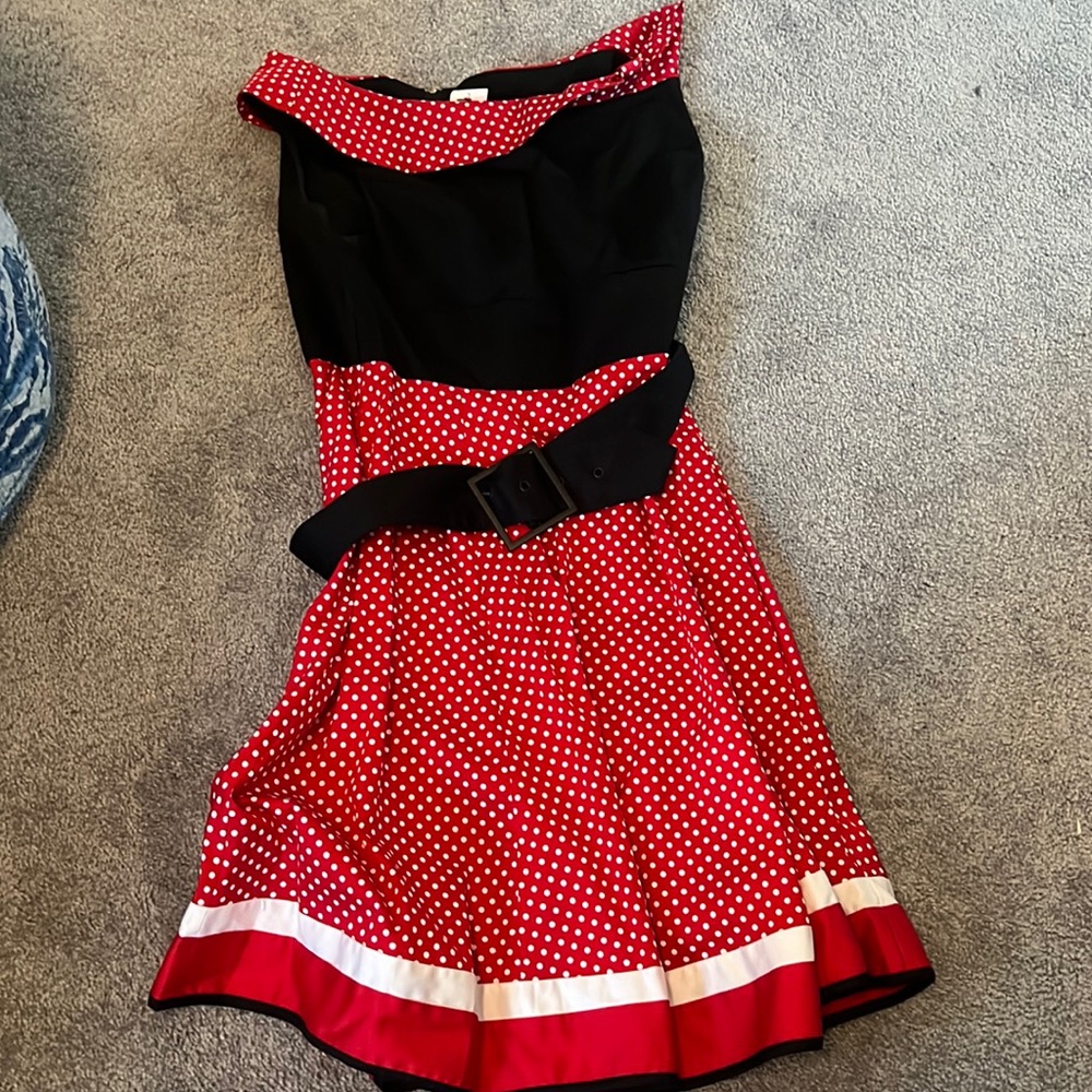 Ladies Disney mini mouse dress